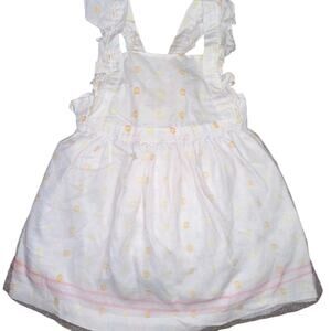 Dot dress with tulle and bow details